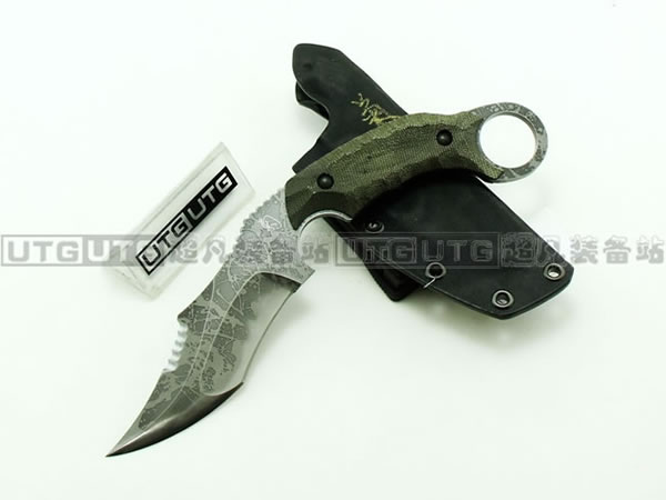 松田菊男龙爪手签版Kiku KM-510 Karambit Desperade_超凡装备站_松田 