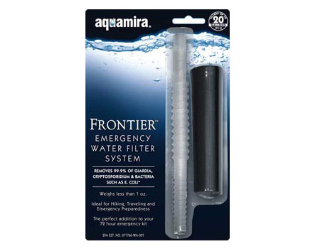 型号：阿科玛-美国原产-应急型净水吸管-Aquamira 67005