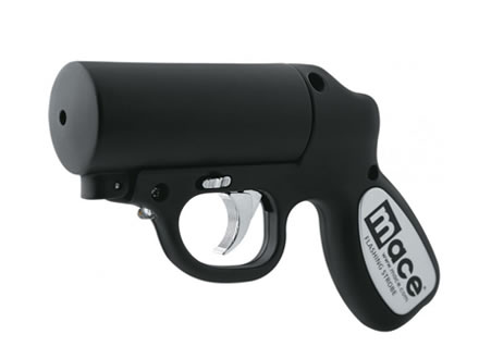 型号：梅西MACE 辣椒枪形喷雾剂 磨砂黑色 MACE 80585
