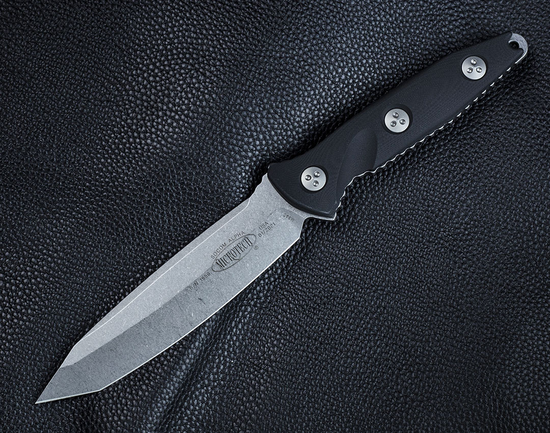 ͺţMicrotech®    ΢114-10 SOCOM  Alpha Fixed    Ӣ  սֱ Tanto