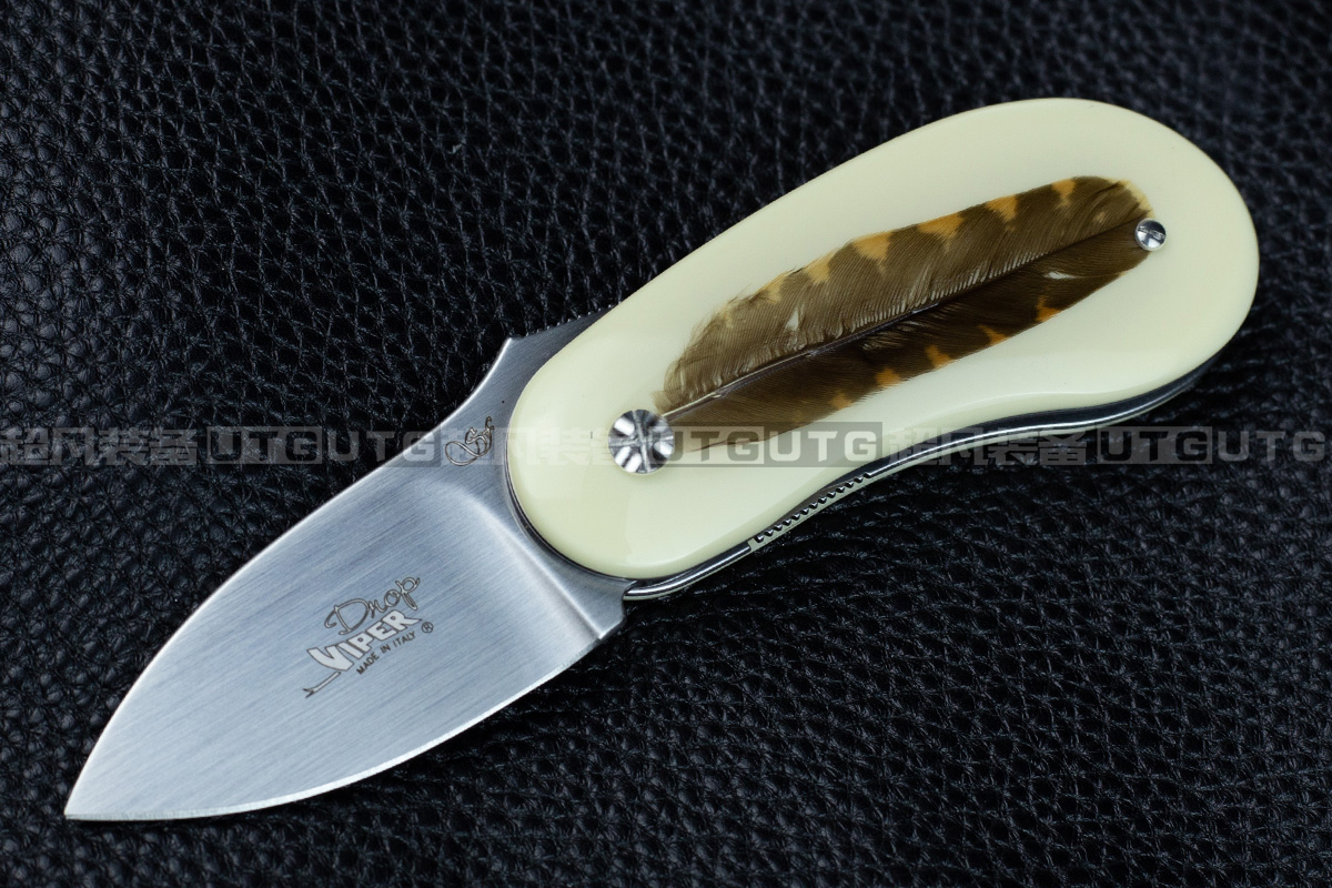 型号： 意大利 Viper 毒蛇 V5700IN-BC Piuma 羽毛系列口袋刀