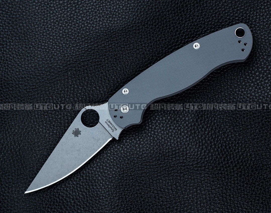 ͺţSpyderco ֩Paramilitary 2 Maxamet C81GPDGY2 