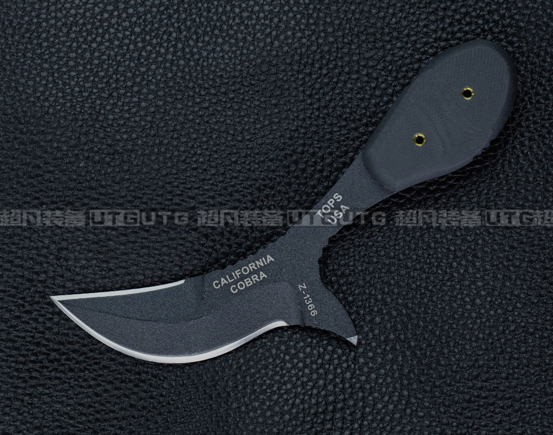 型号：Tops Knives CALCO-01 加州眼镜蛇刀