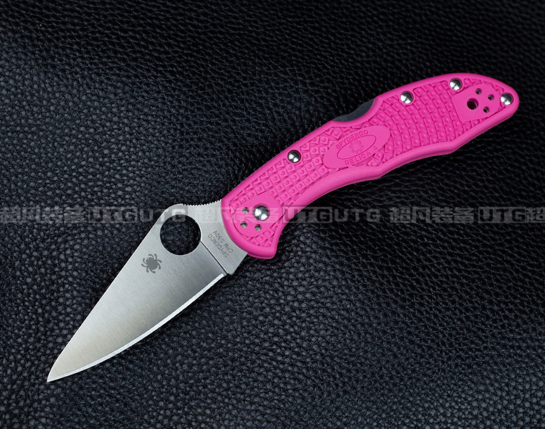 ͺţSpyderco֩ Delica  ۺɫ FRN ֱ - C11FPPN